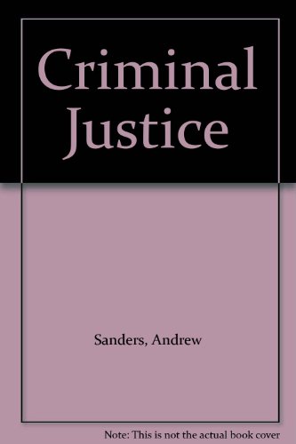 9780406516602: Criminal Justice