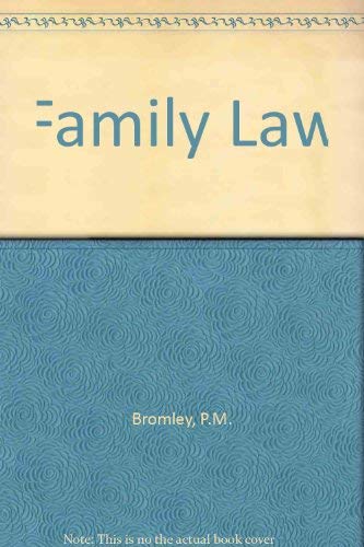 Stock image for Bromleys Family Law for sale by SOLBOOKS
