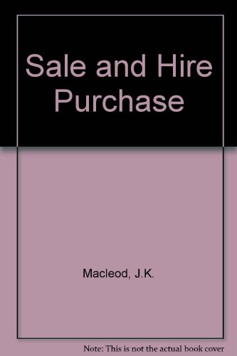 Sale and Hire Purchase.