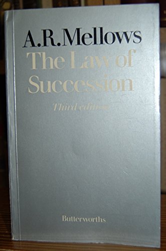 9780406623751: Law of Succession