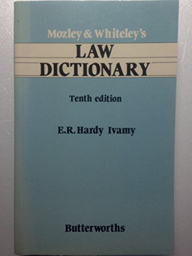 Beispielbild fr Law Dictionary zum Verkauf von WorldofBooks