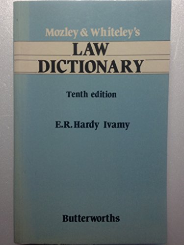 9780406625267: Law Dictionary