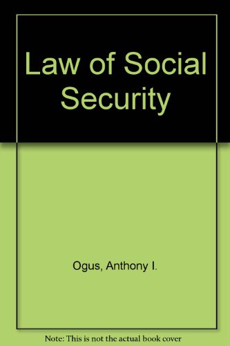 9780406633613: Law of Social Security