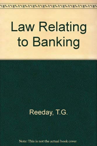 9780406647658: Law Relating to Banking