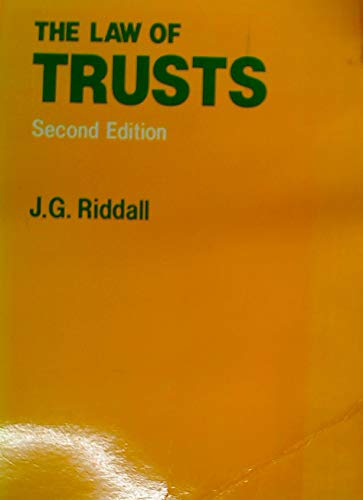 Beispielbild fr The Law of Trusts. Second Edition. zum Verkauf von Plurabelle Books Ltd