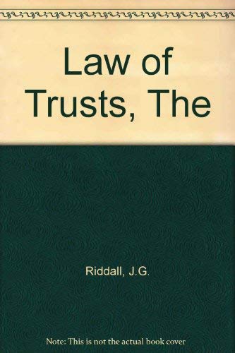 9780406648426: The law of trusts