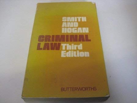 9780406658050: Criminal Law