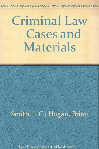 Beispielbild fr Criminal Law - Cases and Materials zum Verkauf von WorldofBooks