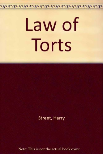 Beispielbild fr Law of Torts zum Verkauf von Cambridge Rare Books