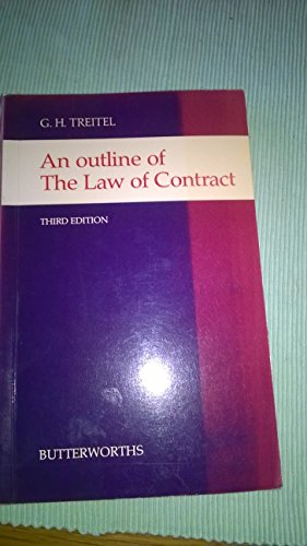 Beispielbild fr An Outline of the Law of Contract zum Verkauf von PsychoBabel & Skoob Books