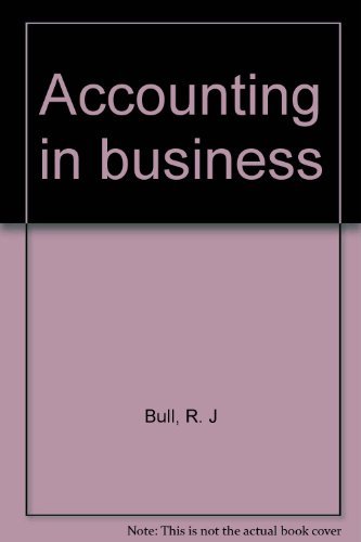 Beispielbild fr Accounting in Business zum Verkauf von PsychoBabel & Skoob Books