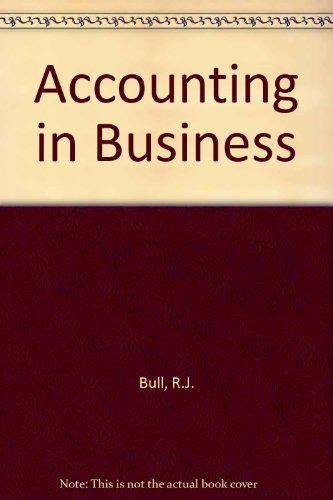 Imagen de archivo de Accounting in Business a la venta por AwesomeBooks