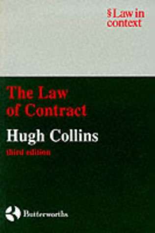 Beispielbild fr The Law of Contract, 3rd Edition zum Verkauf von Cambridge Rare Books