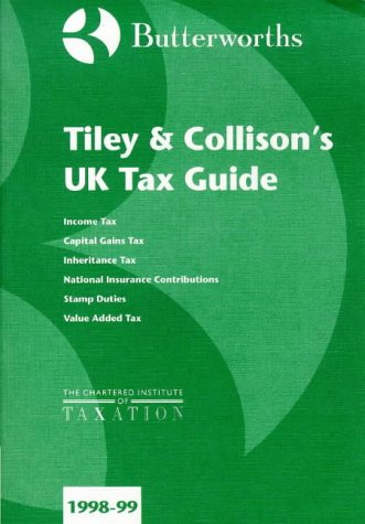 Butterworth's UK Tax Guide: 1998-99 (9780406899637) by Unknown Author