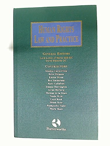 Stock image for Human Rights Law and Practice for sale by Vedic Book Services