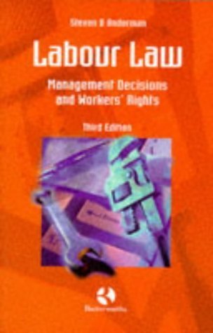 Stock image for Labour Law: Management Decisions and Workers* Rights for sale by dsmbooks