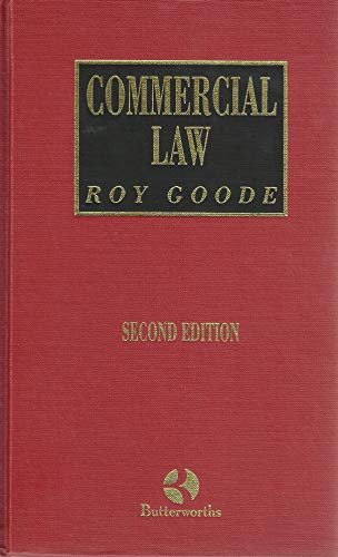 Imagen de archivo de Commercial Law a la venta por Pigeonhouse Books, Dublin