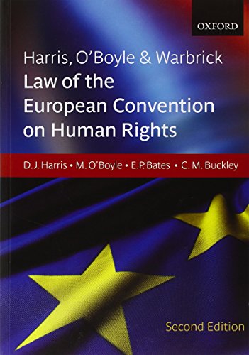 Imagen de archivo de Harris, O'Boyle & Warbrick: Law of the European Convention on Human Rights a la venta por WorldofBooks