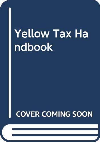 Stock image for Yellow Tax Handbook PART 1 for sale by AwesomeBooks