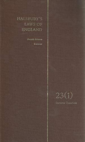 9780406930460: Halsbury's Laws of England Vol 23(1)