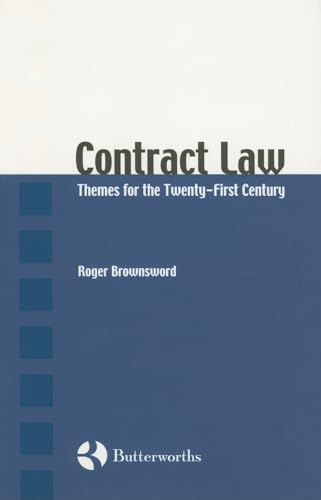 Stock image for Contract Law : Themes for the Twenty-First Century for sale by Better World Books Ltd