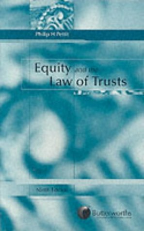 9780406937612: Equity and the Law of Trusts