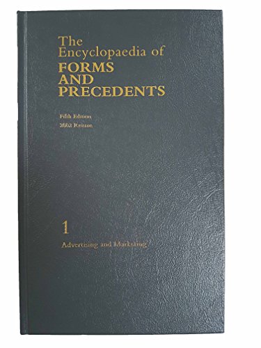 9780406937780: The Encyclopaedia of Forms and Precedents