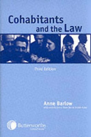 Barlow: Cohabitants and the Law (9780406941510) by Barlow, Anne