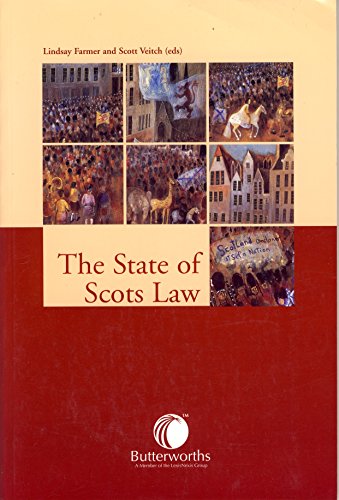 Beispielbild fr State of Scots Law zum Verkauf von Better World Books Ltd