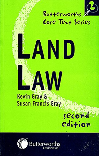 Beispielbild fr Land Law (Butterworths Core Texts) zum Verkauf von AwesomeBooks
