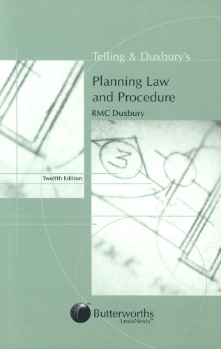 Beispielbild fr Telling and Duxbury's Planning Law and Procedure zum Verkauf von AwesomeBooks