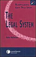 Stock image for The Legal System (Butterworths Core Texts) for sale by Goldstone Books