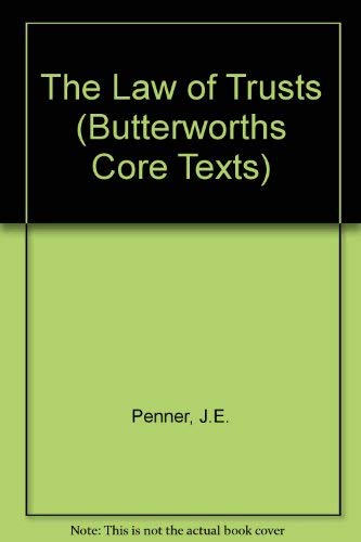 Beispielbild fr The Law of Trusts (Butterworths Core Texts) zum Verkauf von WorldofBooks