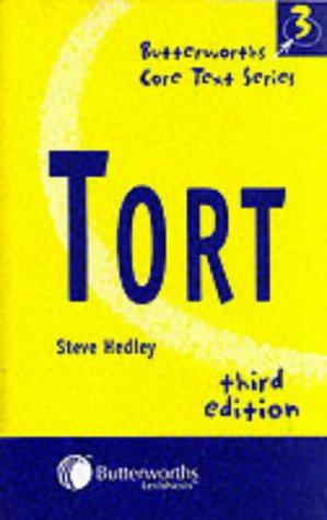 Stock image for Tort (3rd Edn) (Butterworths Core Text Series) for sale by Anybook.com