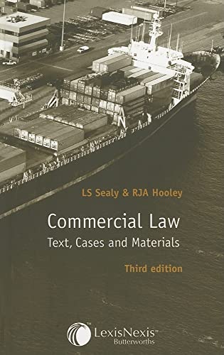 Imagen de archivo de Commercial Law : Text, Cases and Materials a la venta por Better World Books