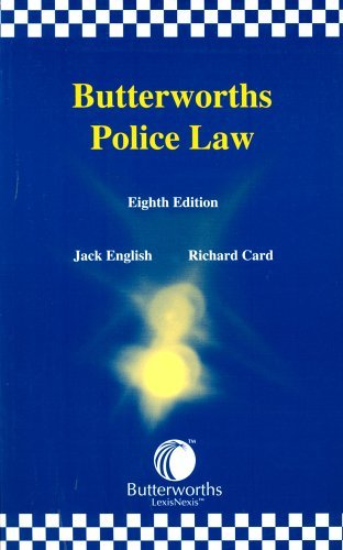 Imagen de archivo de Butterworths Police Law. a la venta por Yushodo Co., Ltd.