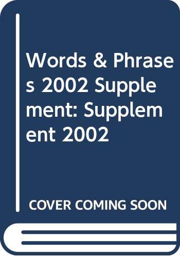 9780406961570: Words & Phrases 2002 Supplement: Supplement 2002