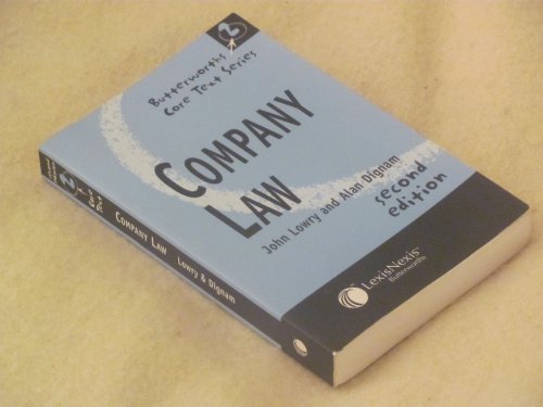 Beispielbild fr Company Law (Core Texts Series) zum Verkauf von HALCYON BOOKS