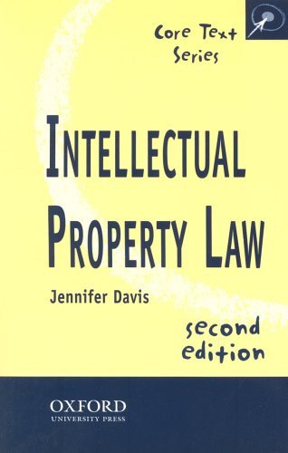 Beispielbild fr Intellectual Property Law (Core Texts) zum Verkauf von Ergodebooks