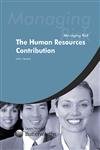 Beispielbild fr Managing Risk: The Human Resources Contribution zum Verkauf von Wonder Book