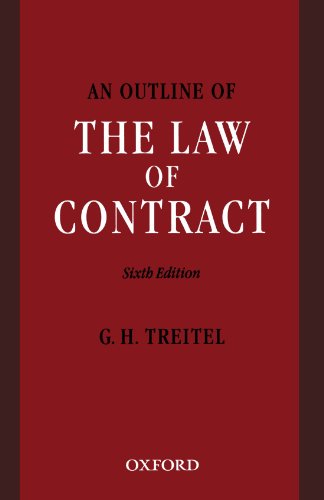 Stock image for An Outline Of The Law Of Contract for sale by WorldofBooks