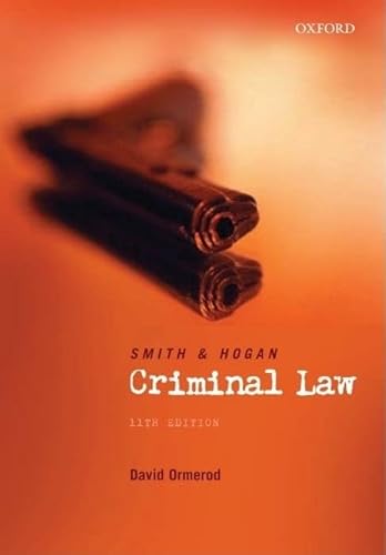 Stock image for Smith and Hogan Criminal Law (Criminal Law (Smith & Hogan)) for sale by WorldofBooks