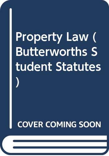 9780406982414: Property Law