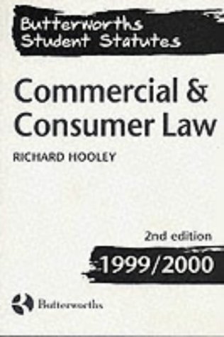 Beispielbild fr Commercial and Consumer Law (Butterworths Student Statutes) zum Verkauf von WorldofBooks