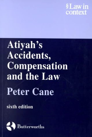 Stock image for Atiyah's Accidents, Compensation and the Law (Law in Context) for sale by Goldstone Books