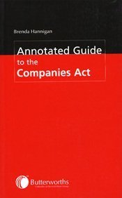 Hannigan: Annotated Guide to the Companies Act (9780406988645) by Hannigan MA LLM, Brenda