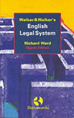 9780406996824: Walker and Walker's English Legal System