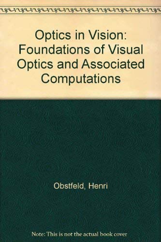 9780407002401: Optics in Vision