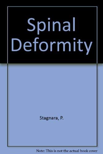 Stock image for Spinal Deformity for sale by Mispah books