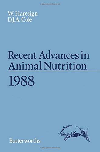 9780407011656: Recent Advances in Animal Nutrition